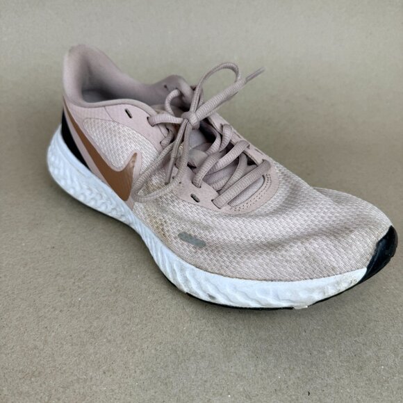 Nike Revolution 5, Barley Rose, Women's 9 - Picture 2 of 9